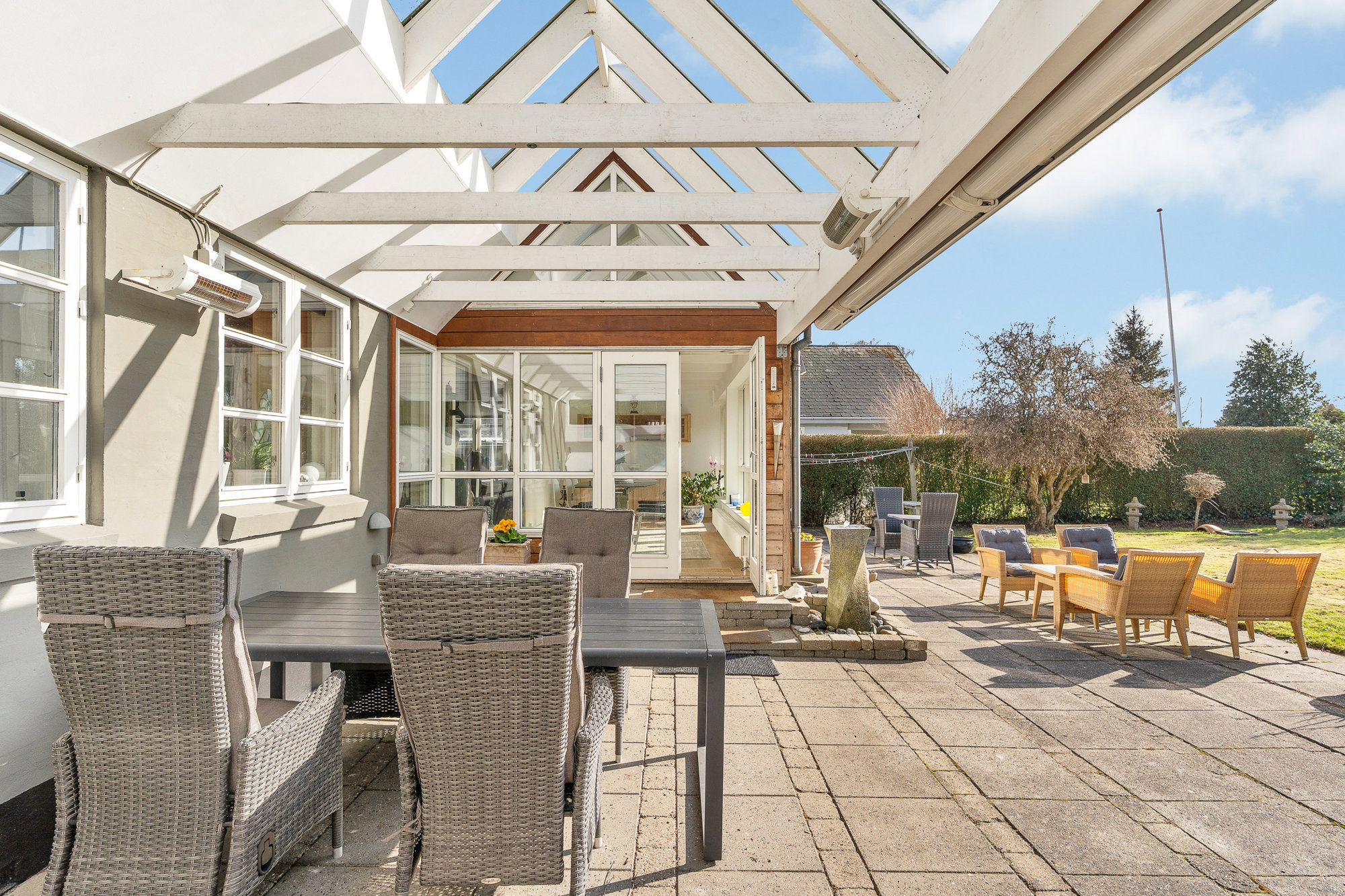 Overdækket terrasse