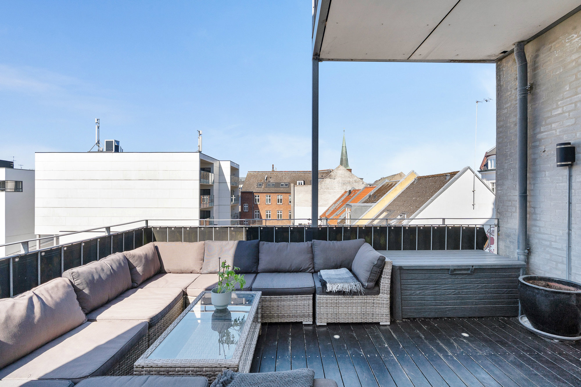 Overdækket terrasse