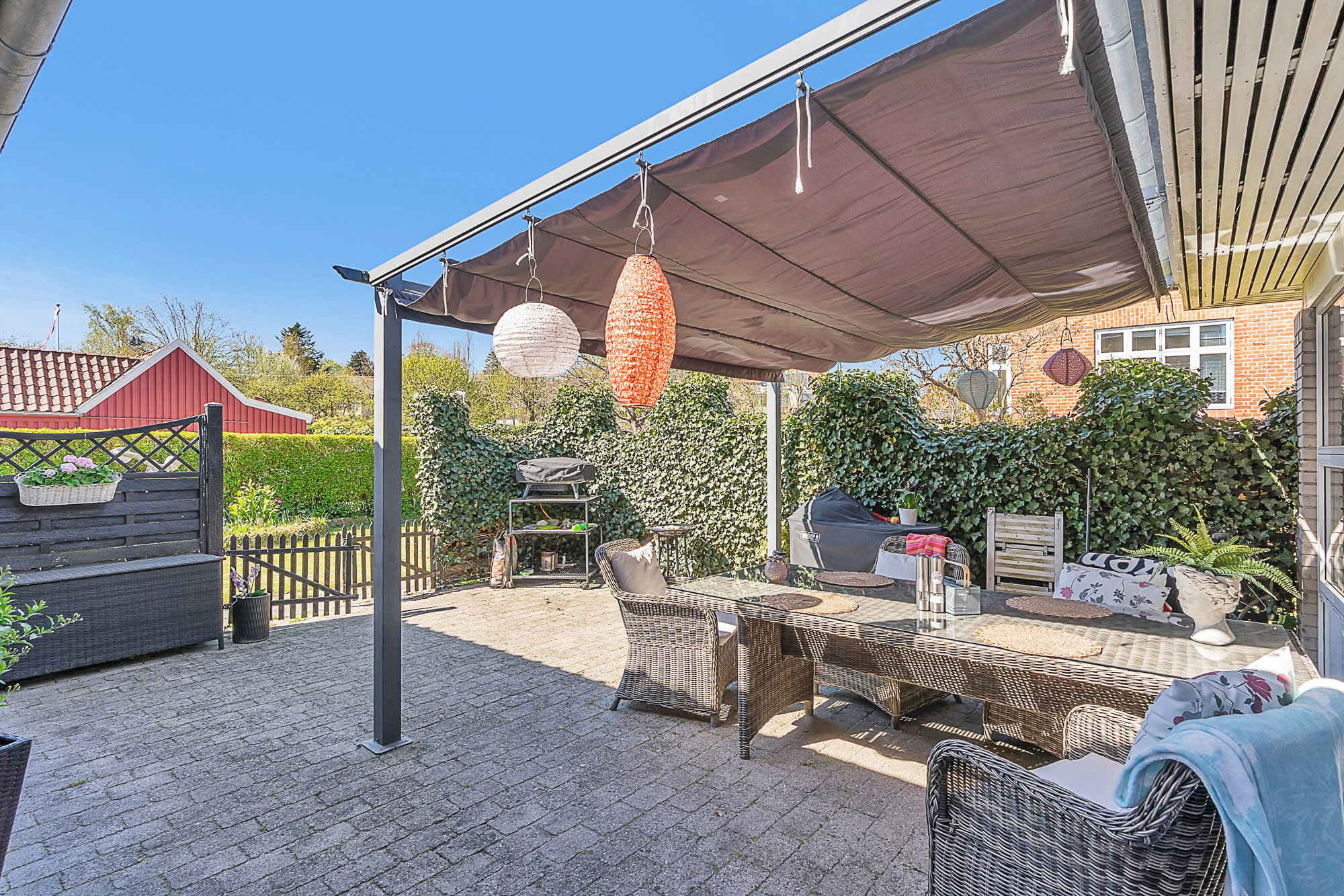Overdækket terrasse