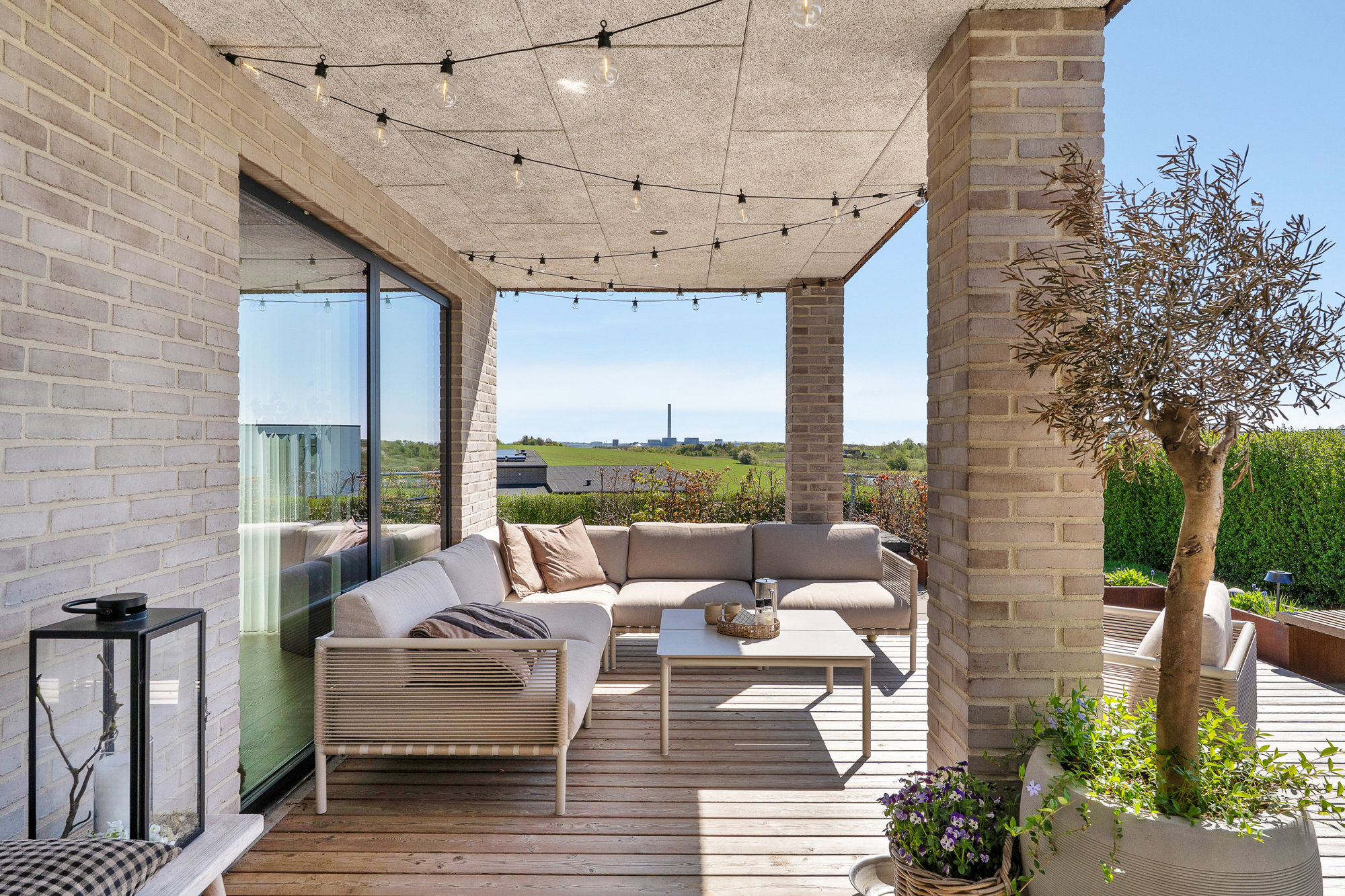Overdækket terrasse