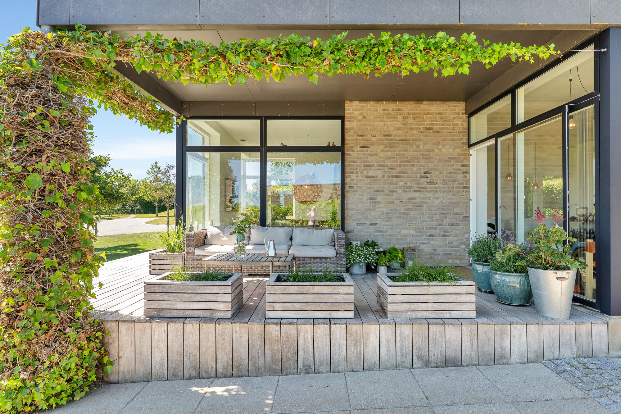 Overdækket terrasse