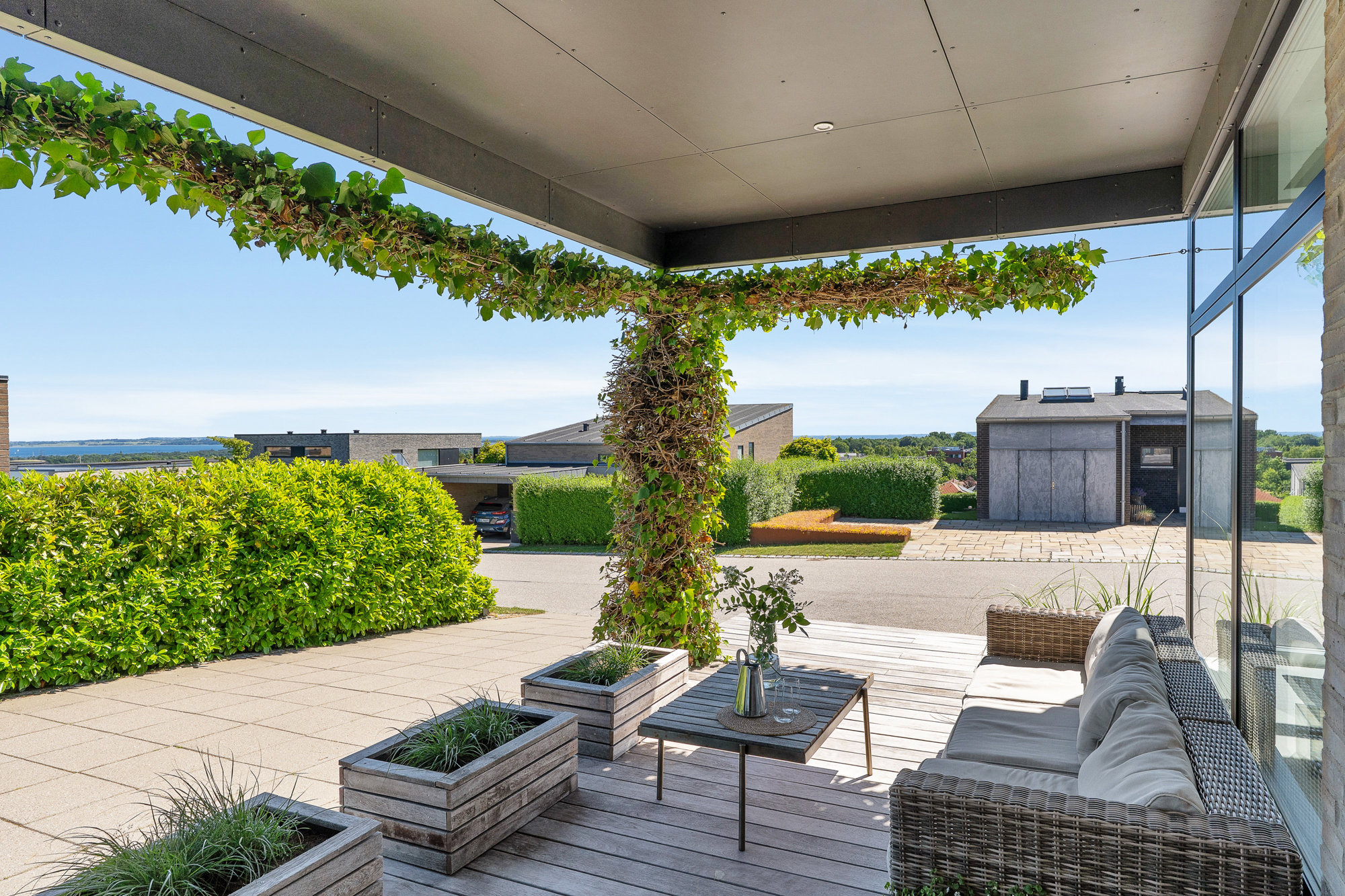 Overdækket terrasse