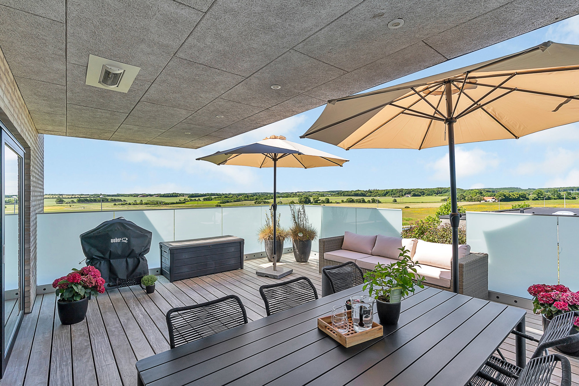Overdækket terrasse