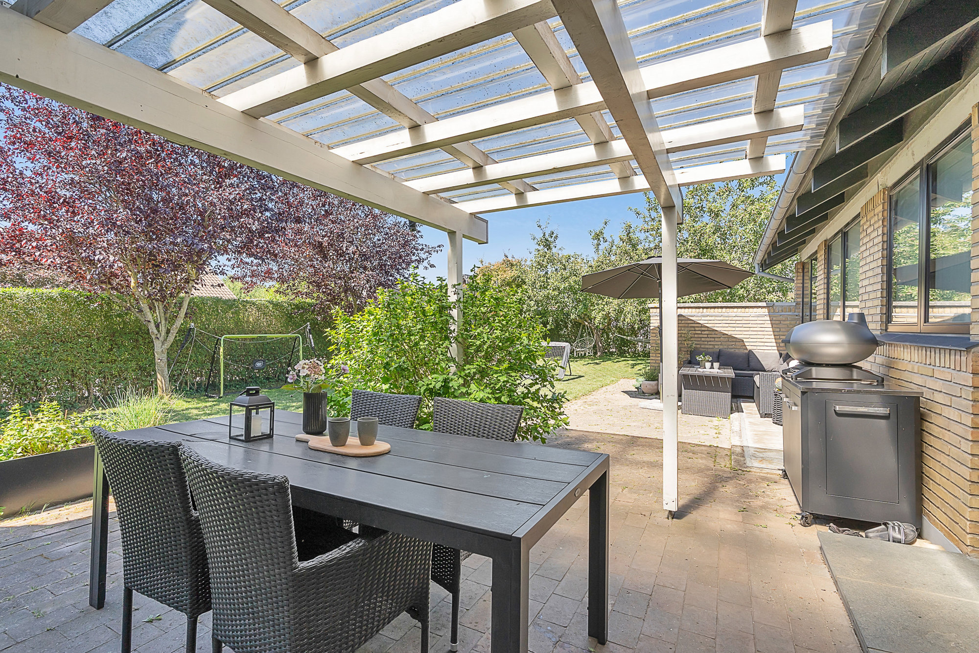 Overdækket terrasse