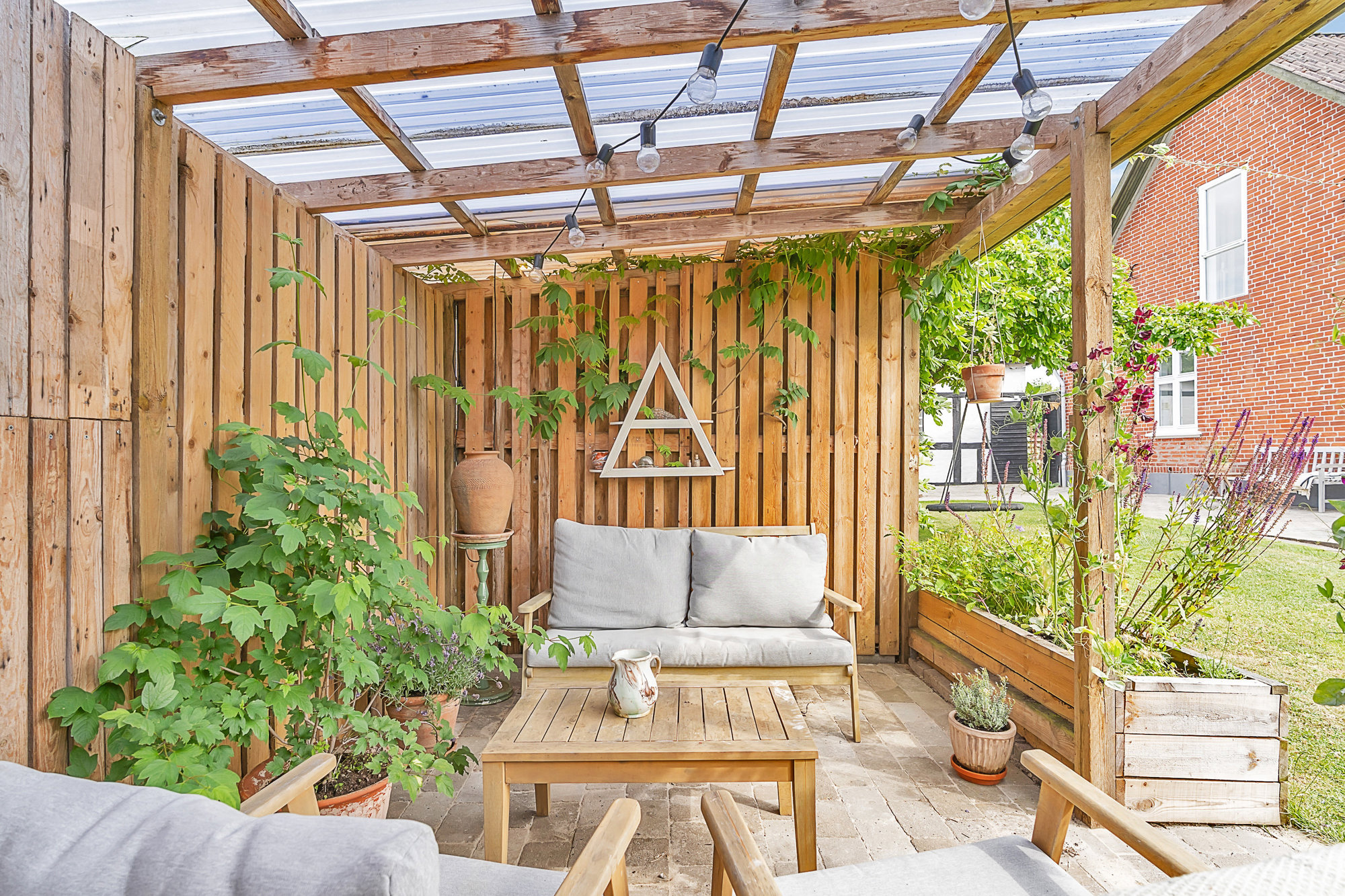 Overdækket terrasse