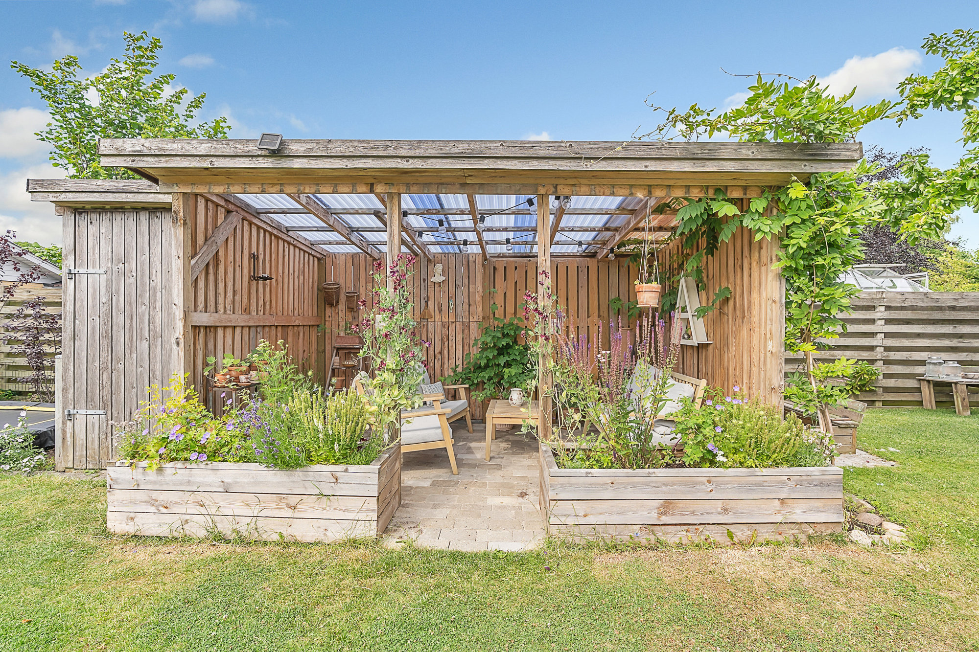 Overdækket terrasse