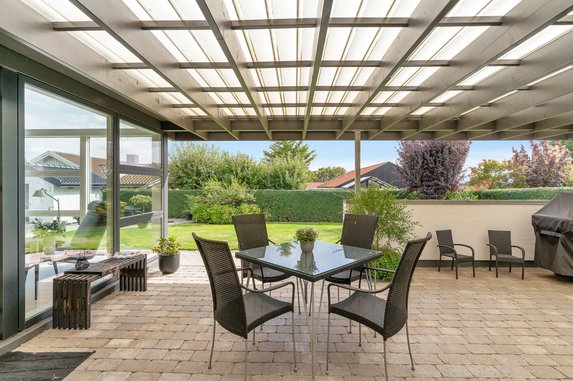 Overdækket terrasse