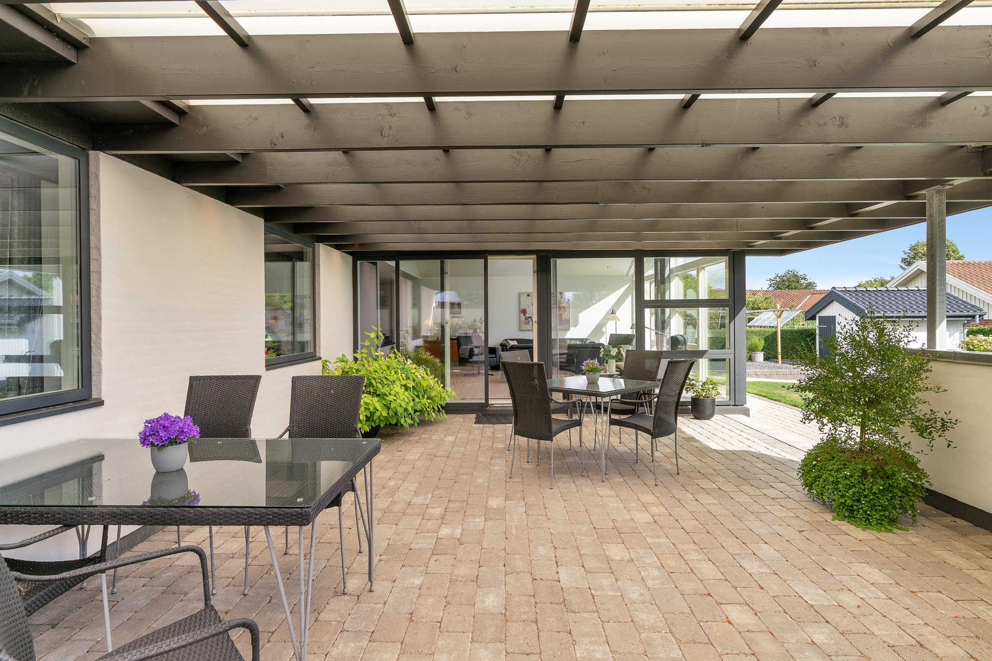 Overdækket terrasse