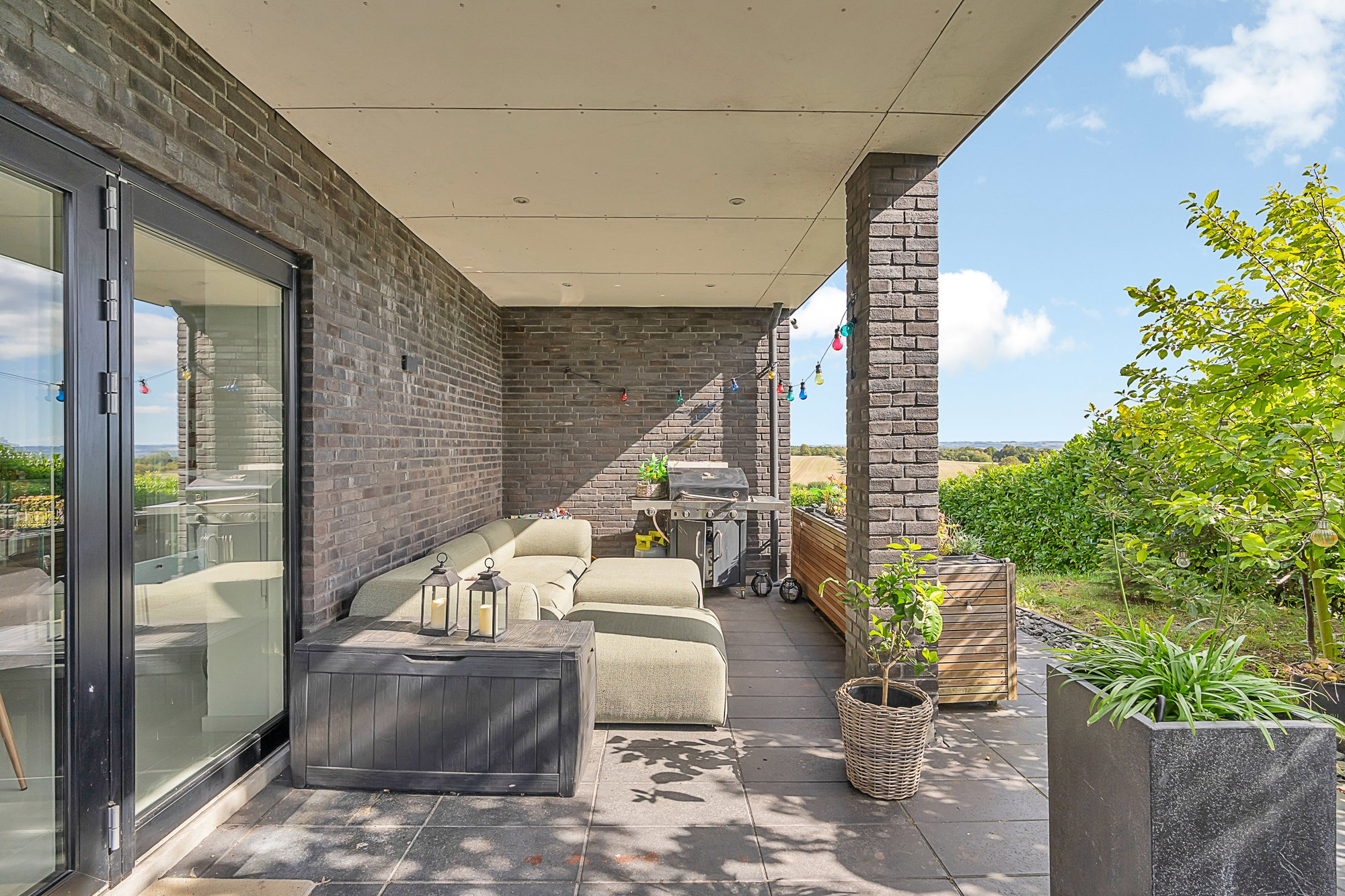 Overdækket terrasse