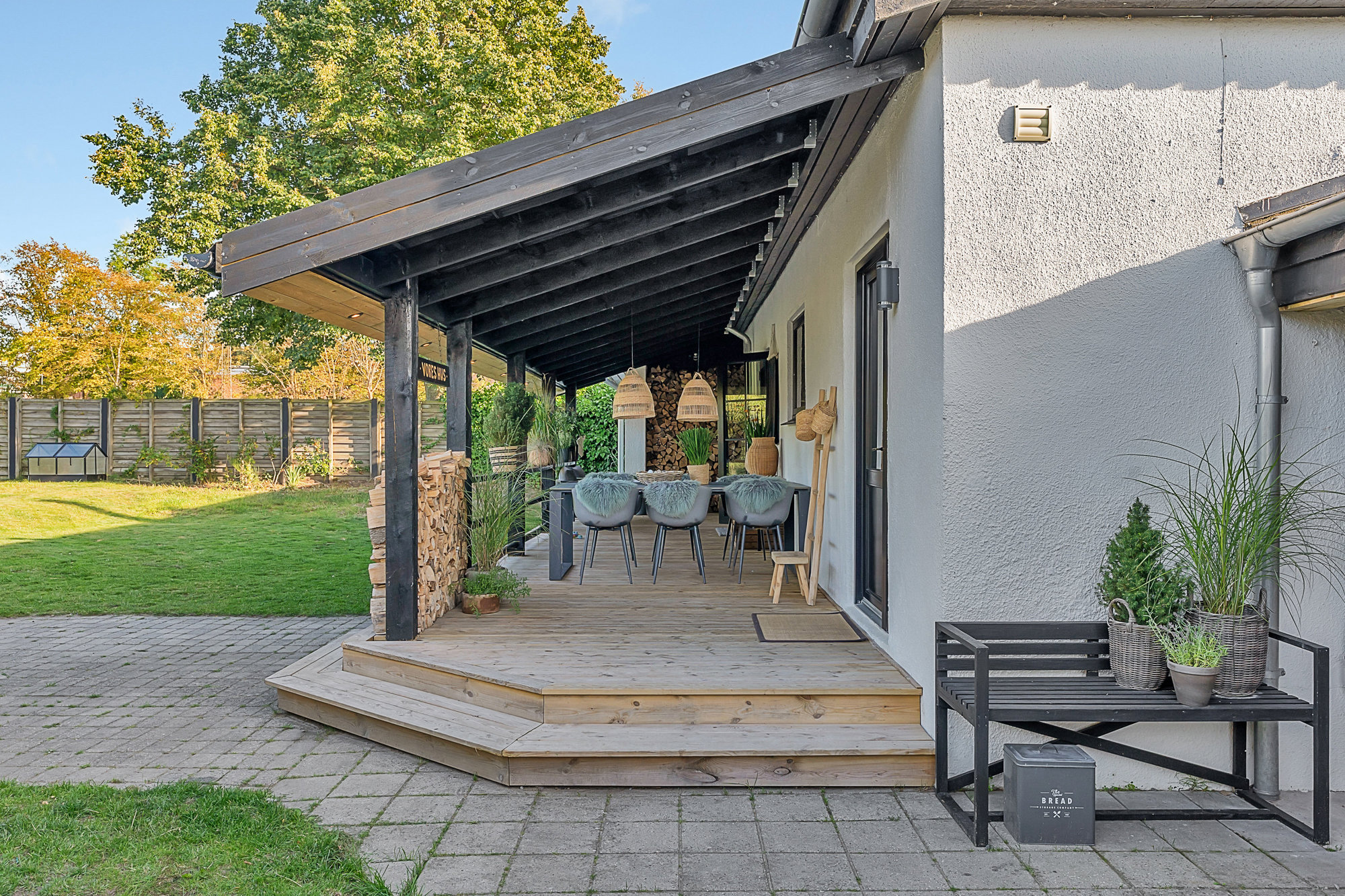 Overdækket terrasse