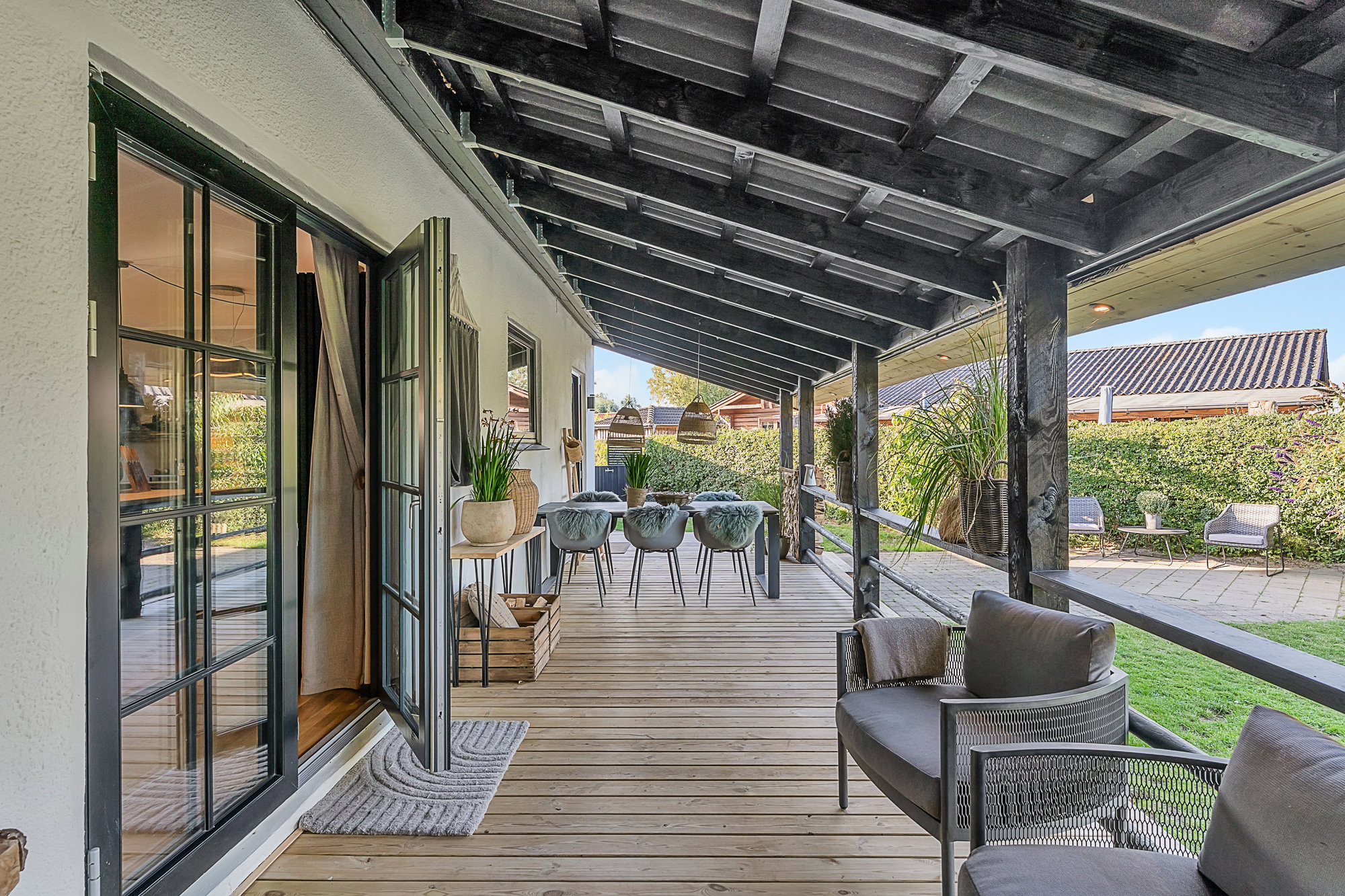 Overdækket terrasse