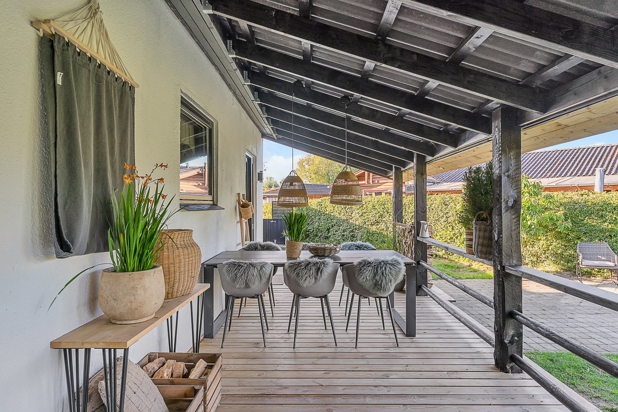 Overdækket terrasse