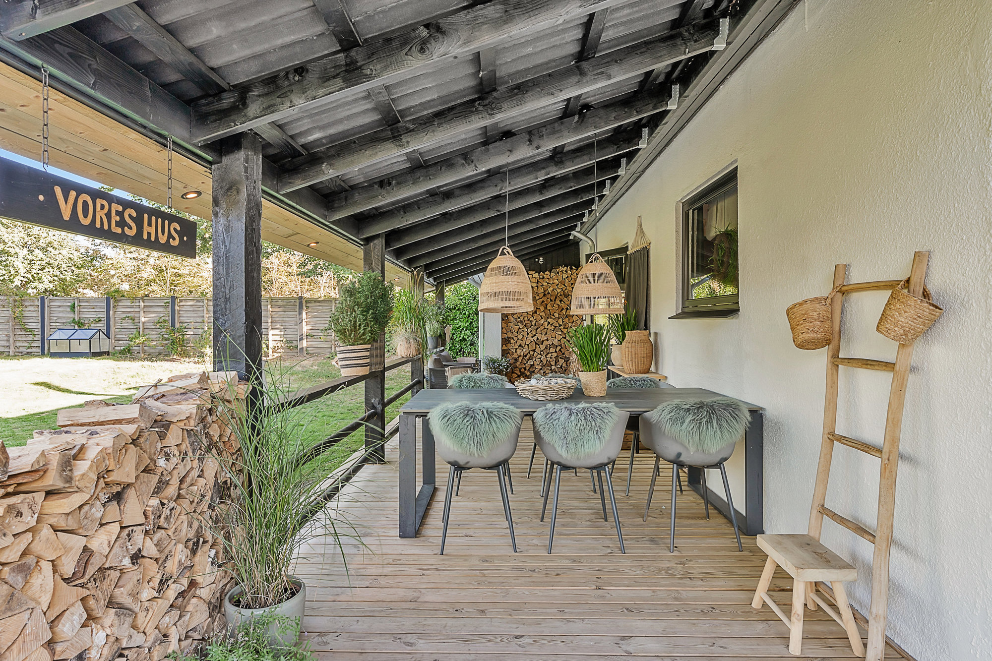 Overdækket terrasse