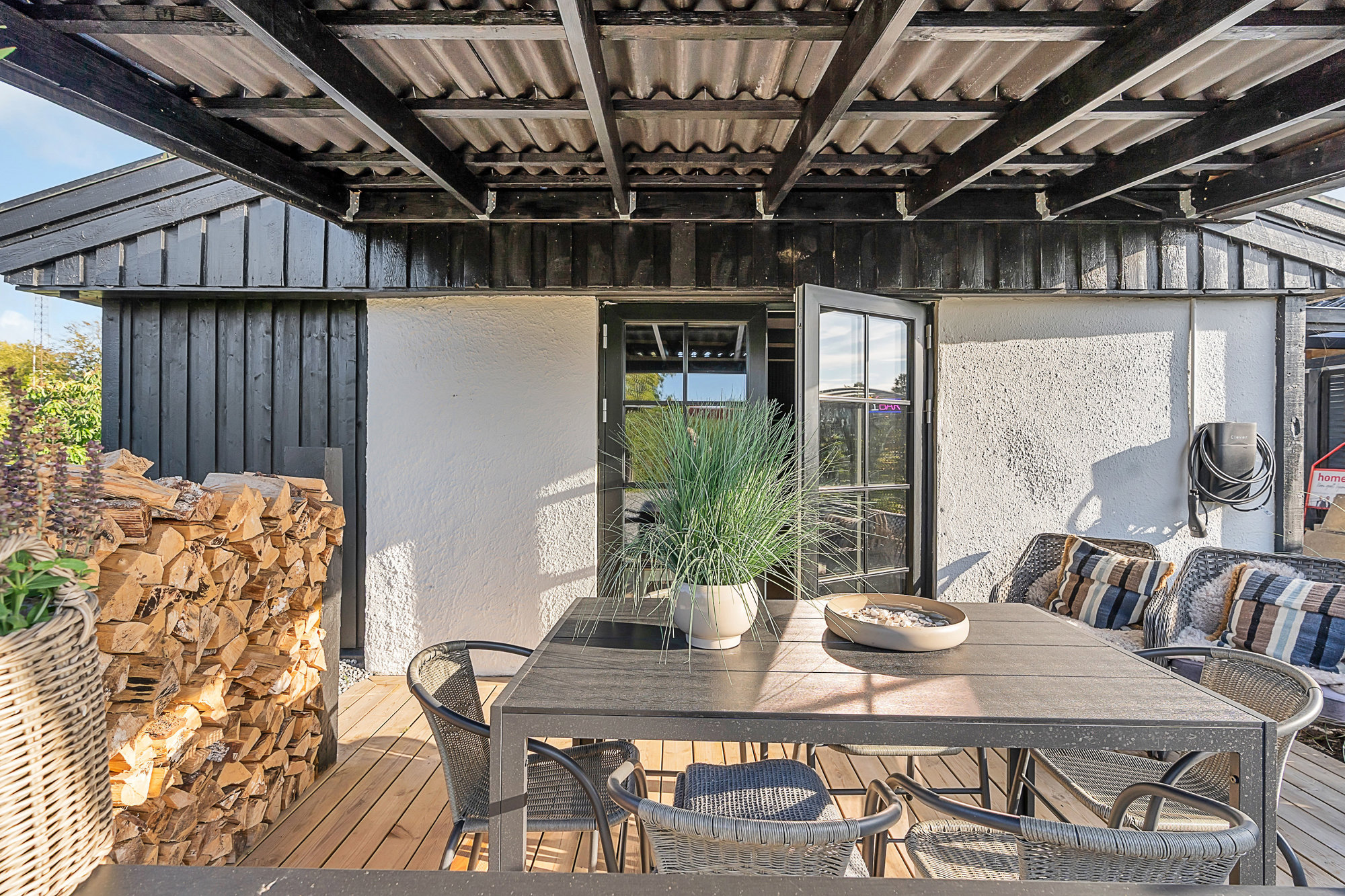 Overdækket terrasse