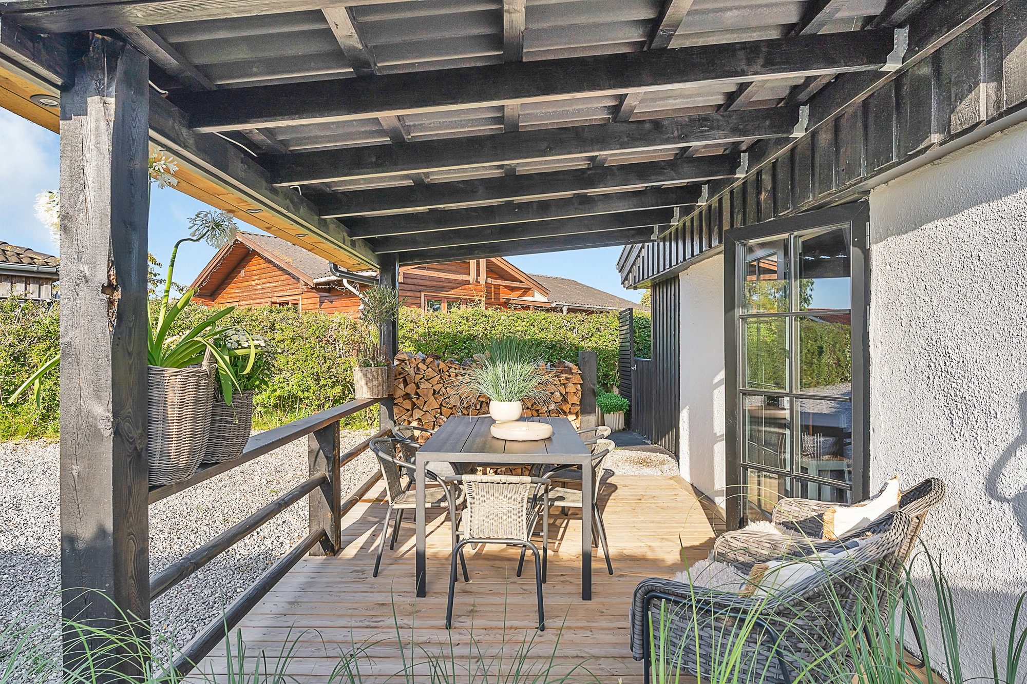 Overdækket terrasse