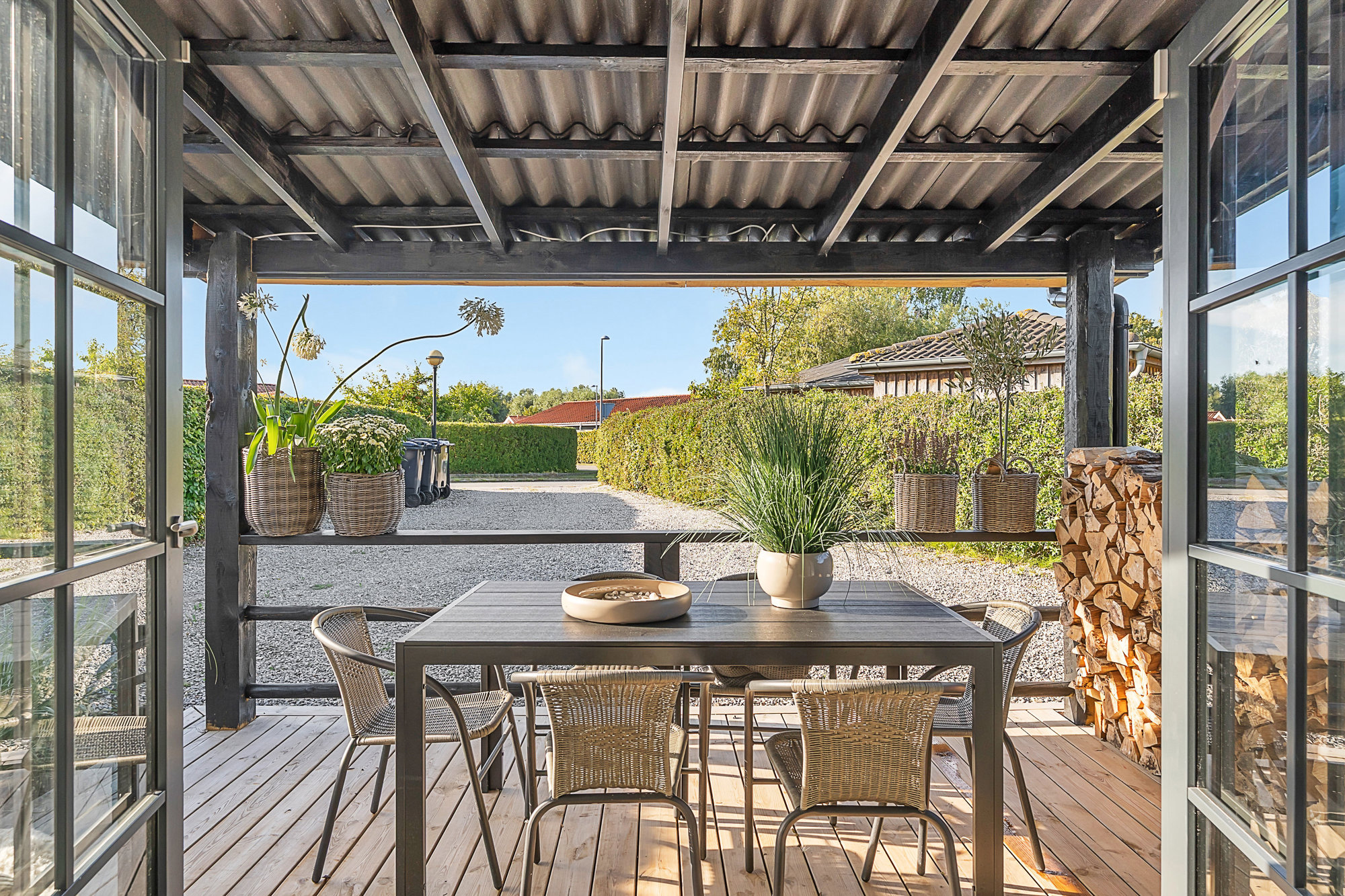 Overdækket terrasse